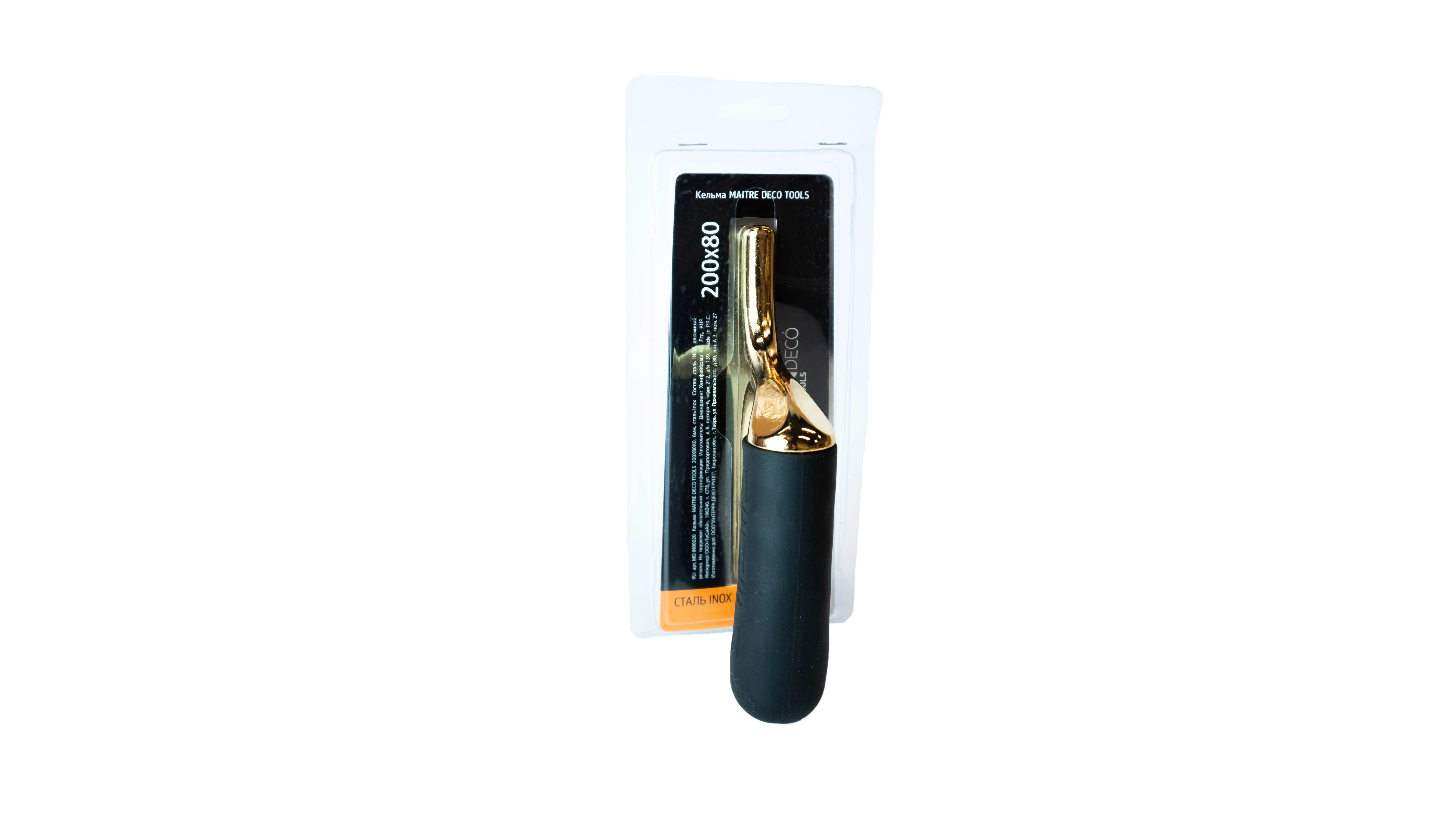 Кельма MAITRE DECO TOOLS®, сталь Inox для нанесения декоративных материалов фото 1