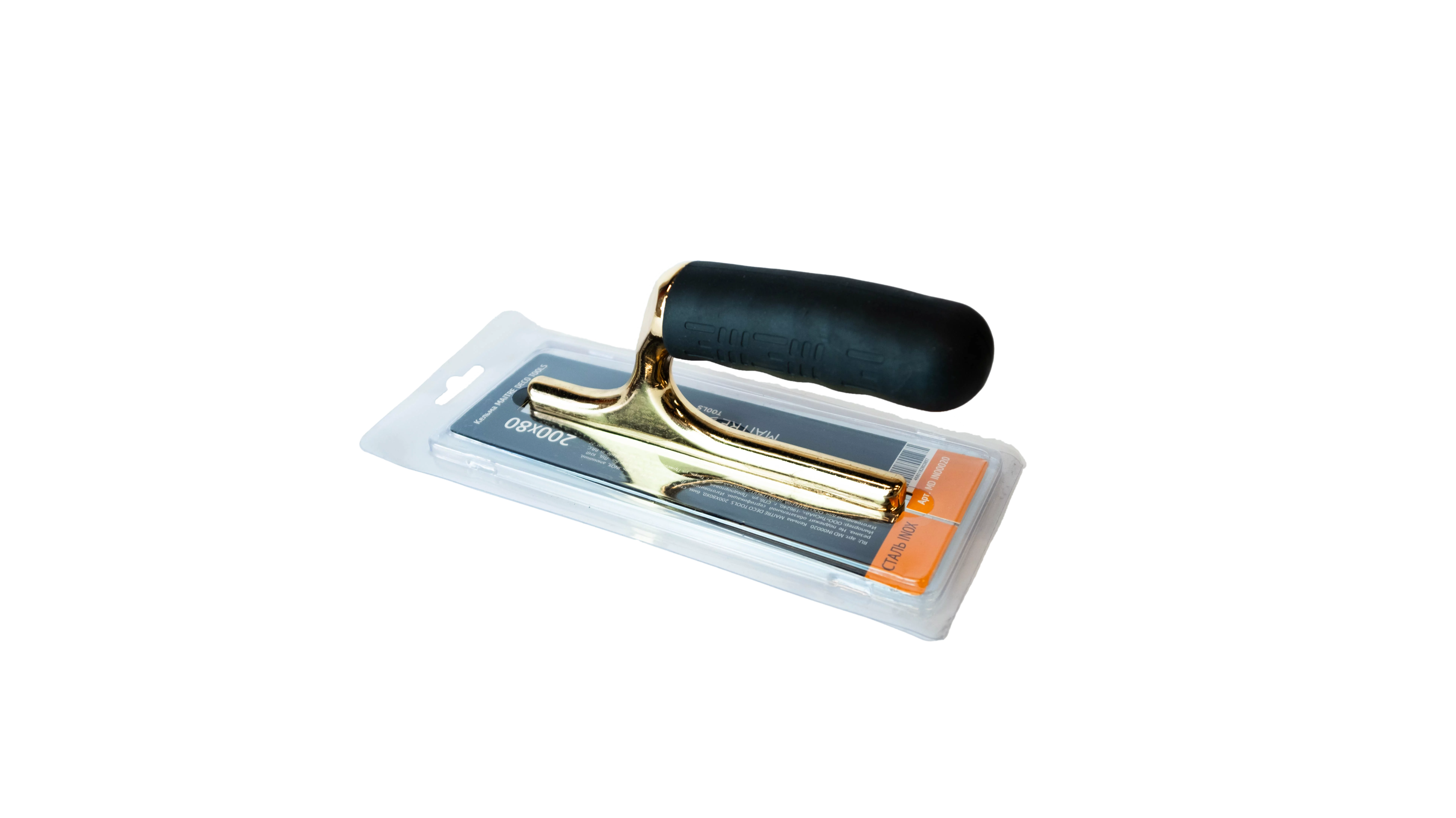 Кельма MAITRE DECO TOOLS®, сталь Inox для нанесения декоративных материалов фото 2