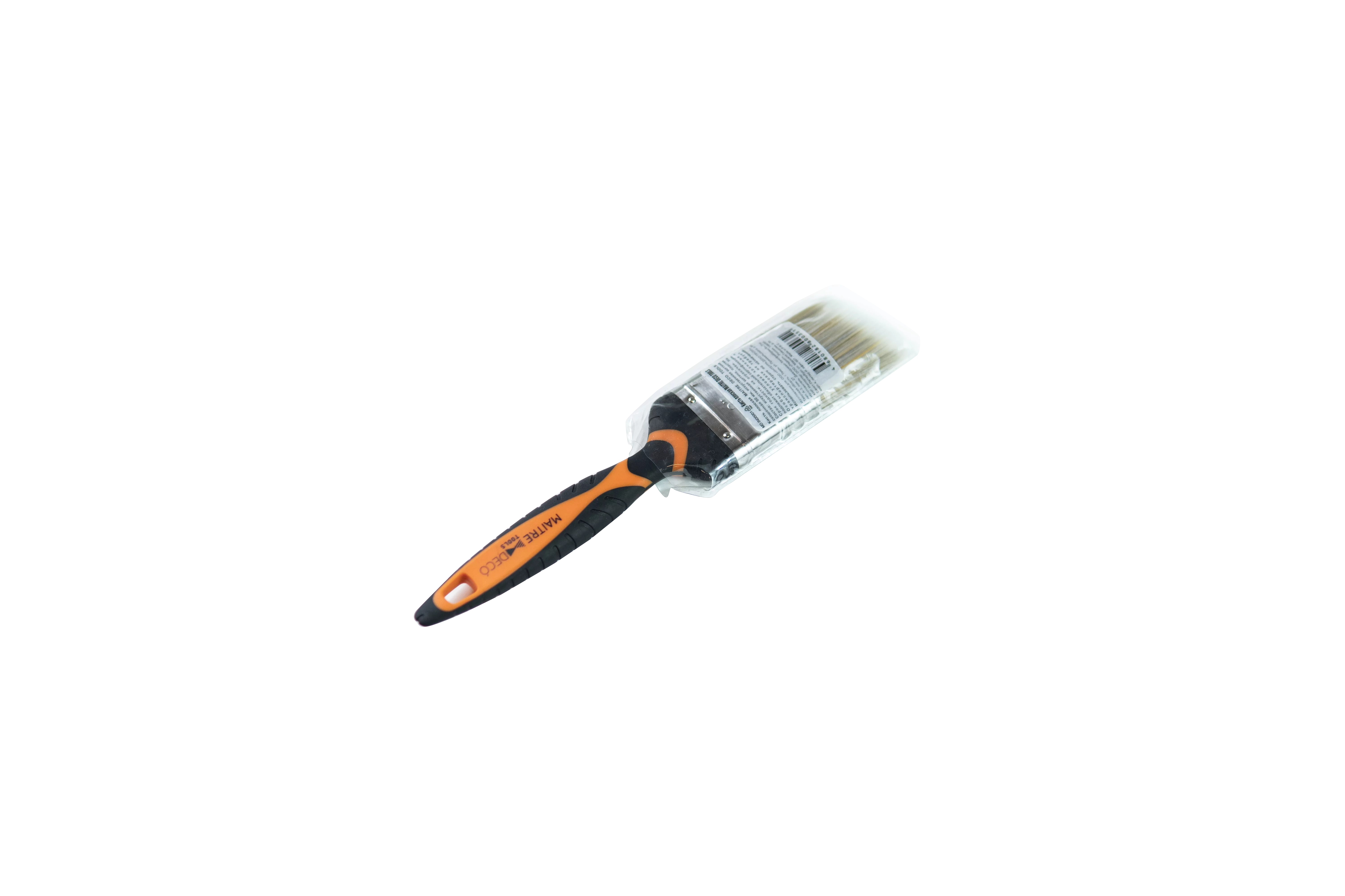 Кисть MAITRE DECO TOOLS® плоская скошенная, искусственная щетина для малярных работ фото 2